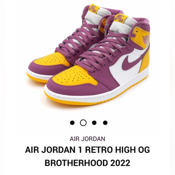Nike Air Jordan 1 High OG "Brotherhood" sneaker - Picture 1 of 9
